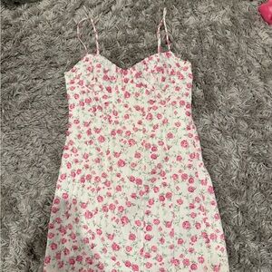 Floral Spaghetti Strap Dress